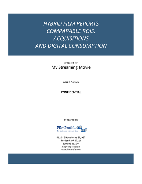 Filmmaker's Streaming Release Financials Package