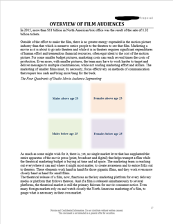 Core Audience Analysis